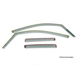 ΣΕΤ ΑΝΕΜΟΘΡΑΥΣΤΕΣ ΓΙΑ AUDI A4 B9 /A4 AVANT 8W SW 4D/5D ΑΠΟ ΕΥΚΑΜΠΤΟ ΧΥΤΟ ΑΚΡΥΛΙΚΟ ΓΥΑΛΙ  (CAST ACRYLIC GLASS) DGA - 4 ΤΕΜ.