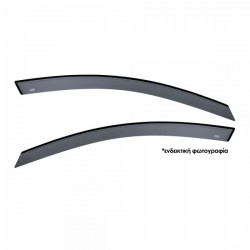 ΖΕΥΓΑΡΙ ΜΠΡΟΣΤΙΝΟΙ ΑΝΕΜΟΘΡΑΥΣΤΕΣ ΓΙΑ MAZDA BT50 2D/4D 2006-2012 / FORD RANGER 2D/4D 2007-2011 ΑΠΟ ΕΥΚΑΜΠΤΟ ΧΥΤΟ ΑΚΡΥΛΙΚΟ ΓΥΑΛΙ  (CAST ACRYLIC GLASS) DGA - 2 ΤΕΜ.