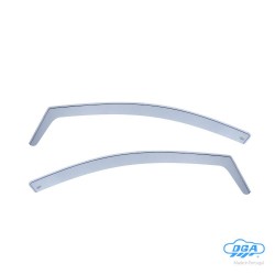 ΖΕΥΓΑΡΙ ΜΠΡΟΣΤΙΝΟΙ ΑΝΕΜΟΘΡΑΥΣΤΕΣ ΓΙΑ RENAULT CLIO III 5D 2005-2012 ΑΠΟ ΕΥΚΑΜΠΤΟ ΧΥΤΟ ΑΚΡΥΛΙΚΟ ΓΥΑΛΙ  (CAST ACRYLIC GLASS) DGA - 2 ΤΕΜ.
