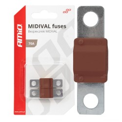 Amio - ΑΣΦΑΛΕΙΕΣ MIDIVAL 70A - 2 Τεμ. (03477/AM)