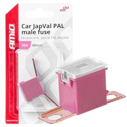 Amio - ΑΣΦΑΛΕΙΑ JapVal PAL ΑΡΣΕΝΙΚΗ 48mm 30A ΣΕ ΡΟΖ ΧΡΩΜΑ - 1 Τεμ. (03418/AM)