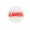 LAMPA ΑΥΤΟΚΟΛΛΗΤΑ ΖΑΝΤΩΝ 5,5 cm ΛΕΥΚΟ/ΚΟΚΚΙΝΟ ΣΜΑΛΤΟΥ - 4 ΤΕΜ.