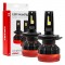 Amio - ΛΑΜΠΕΣ LED H4 10-16V 90W 6.500K 9900lm CAN BUS (ME ΑΝΕΜΙΣΤΗΡΑΚΙ) X3 SERIES - 2ΤΕΜ. (02979/AM)