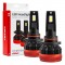 Amio - ΛΑΜΠΕΣ LED CAN-BUS HΒ3 9005 9>16V 90W 6.500K 9900lm (ΜΕ ΑΝΕΜΙΣΤΗΡΑΚΙ) X3 SERIES - 2 Τεμ. (02982/AM)