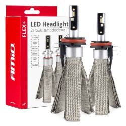 Amio - ΛΑΜΠΕΣ LED H15 4300lm 12-24V - 50W - 6000K - 2 Τεμ. (03666/AM)