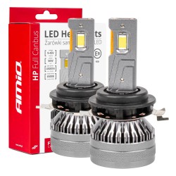 Amio - ΛΑΜΠΕΣ H7-1 9>48V 6.500K 4.500lm 50W HP SERIES LED CAN-BUS ΜΕ ΨΥΚΤΡΑ - 2 Τεμ. (03675/AM)