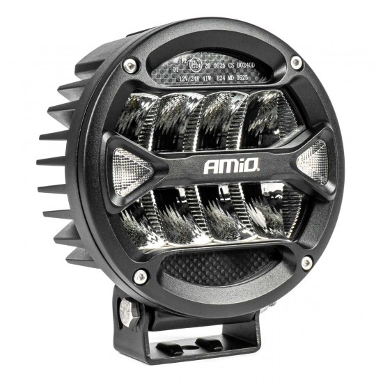 Amio - ΠΡΟΒΟΛΕΑΣ ΟΔΗΓΗΣΗΣ ΣΤΡΟΓΓΥΛΟΣ IP67 3600lm 10-30V - 41W - 6000K - 9 LED - 146x146x82mm - 1 ΤΕΜ. (03869/AM)