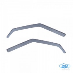 ΖΕΥΓΑΡΙ ΜΠΡΟΣΤΙΝΟΙ ΑΝΕΜΟΘΡΑΥΣΤΕΣ ΓΙΑ SKODA OCTAVIA A8 5D LIFTBACK 2020+ ΑΠΟ ΕΥΚΑΜΠΤΟ ΧΥΤΟ ΑΚΡΥΛΙΚΟ ΓΥΑΛΙ (CAST ACRYLIC GLASS) DGA - 2 ΤΕΜ.