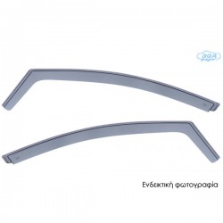 ΖΕΥΓΑΡΙ ΜΠΡΟΣΤΙΝΟΙ ΑΝΕΜΟΘΡΑΥΣΤΕΣ ΓΙΑ KIA CEED 5D 2012-2018 ΑΠΟ ΕΥΚΑΜΠΤΟ ΧΥΤΟ ΑΚΡΥΛΙΚΟ ΓΥΑΛΙ (CAST ACRYLIC GLASS) DGA - 2 ΤΕΜ.