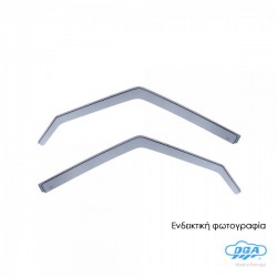 ΖΕΥΓΑΡΙ ΜΠΡΟΣΤΙΝΟΙ ΑΝΕΜΟΘΡΑΥΣΤΕΣ ΓΙΑ TOYOTA HILUX 2D 1984-1989 / TOYOTA HILUX DOUBLE CAB 4D 1984-1989 ΑΠΟ ΕΥΚΑΜΠΤΟ ΧΥΤΟ ΑΚΡΥΛΙΚΟ ΓΥΑΛΙ (CAST ACRYLIC GLASS) DGA - 2 ΤΕΜ.