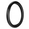 ΚΑΛΥΜΜΑ ΤΙΜΟΝΙΟΥ RACING PREMIUM BLACK (Μ) 37/39cm ΣΥΝΘΕΤΙΚΟ ΔΕΡΜΑ SKEENTEX ΜΑΥΡΟ/CARBON LOOK LAMPA  - 1 ΤΕΜ.