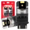 Amio - ΛΑΜΠΕΣ P27/7W 12/24V 6.000K 4SMD LED CAN-BUS ΛΕΥΚΑ PRO SERIES - 2 ΤΕΜ. (03588/AM)