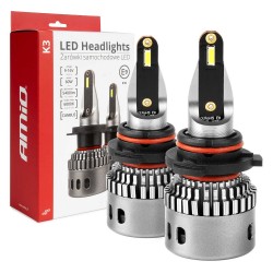 Amio - ΛΑΜΠΕΣ HB4 9006 9-16V 6.000K 5.400lm 60W K3 SERIES LED CAN-BUS ΜΕ ΨΥΚΤΡΑ - 2 ΤΕΜ. (03688/AM)