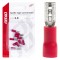 Amio - ΦΙΣΑΚΙΑ ΘΗΛΥΚΑ ΚΟΚΚΙΝΑ FDD1 1,25-110 /10A/ 3,8mm ΑΜΟ - 10 ΤΕΜ. (03060/AM)