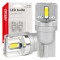 Amio - ΛΑΜΠΑΚΙΑ LED T10 W5W 12/24V LED 2x1860SMD STANDARD ΛΕΥΚΑ - 2 ΤΕΜ. (03719/AM)