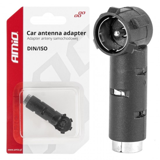 Amio - ΑΝΤΑΠΤΟΡΑΣ ΚΕΡΑΙΑΣ DIN>ISO - 1 τεμ. (03967/AM)