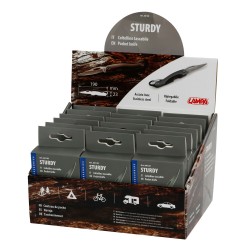 ΣΟΥΓΙΑΣ/ΜΑΧΑΙΡΙ ΤΣΕΠΗΣ STURDY INOX ΜΕ ΚΑΡΑΜΠΙΝΕΡ 18x15x23cm ΣΕ ΣΤΑΝΤ LAMPA - 18 ΤΕΜ.