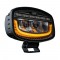 ΠΡΟΒΟΛΕΑΣ ΜΕ ΠΟΡΤΟΚΑΛΙ LED ΦΛΑΣ GLARE OVAL-PRO DEMON LINE 10>30V 51 LED 60W 3500lm 247x175x93mm LAMPA - 1 ΤΕΜ.