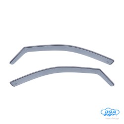 ΖΕΥΓΑΡΙ ΜΠΡΟΣΤΙΝΟΙ ΑΝΕΜΟΘΡΑΥΣΤΕΣ ΓΙΑ MERCEDES C-KLAS W204 4/5D 2007-2014 ΑΠΟ ΕΥΚΑΜΠΤΟ ΧΥΤΟ ΑΚΡΥΛΙΚΟ ΓΥΑΛΙ (CAST ACRYLIC GLASS) DGA - 2 ΤΕΜ.