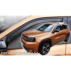 ΑΝΕΜΟΘΡΑΥΣΤΕΣ ΓΙΑ FIAT GRANDE PANTA /GRANDE PANTA HYBRID /GRANDE PANDA ELECTRIC 5D 2025+ ΖΕΥΓΑΡΙ ΑΠΟ ΕΥΚΑΜΠΤΟ ΦΙΜΕ ΠΛΑΣΤΙΚΟ HEKO - 2 ΤΕΜ.