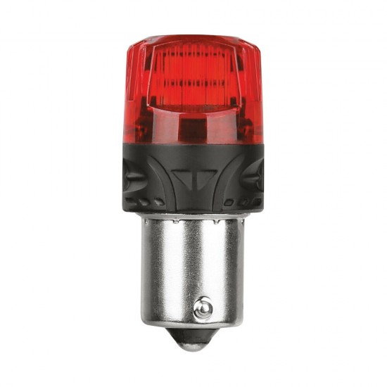 PR21W 24V BAW15s 80/40lm ΜΕ ΚΟΚΚΙΝΟ ΦΩΣ ΔΙΠΛΗΣ ΠΟΛΙΚΟΤΗΤΑΣ LED CAN-BUS PRO-USER SERIES 24V 2ΤΕΜ.