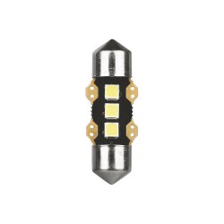 ΛΑΜΠΑΚΙΑ ΠΛΑΦΟΝΙΕΡΑΣ 12V 11x31mm 110/90lm 6.500K ΔΙΠΛΗΣ ΠΟΛΙΚΟΤΗΤΑΣ LED ULTRA-LUMEN SERIES 1ΤΕΜ.