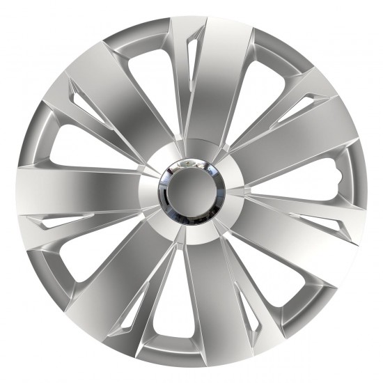 Amio - Τάσι RC Energy 16'' ασημί (με διάμετρο για σήμα 5,5cm) για Επιβατικά Αυτοκίνητα - 1 τεμ. (11636/AM)