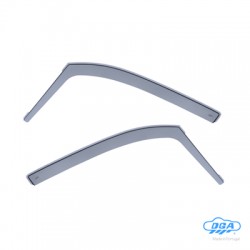DGA - Ανεμοθραύστες Εμπρός Τύπου Φιμέ Για Chevrolet / Daewoo Matiz / Zitto 1998-2005 5πορτο Υλικό Πλαστικό - 2 τεμ. (ANEM.DGA06507)