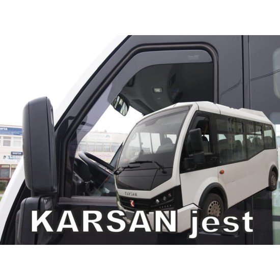Heko - Ανεμοθραύστες Παραθύρων Για Karsan Jest 2013 > 2πορτο υλικό Acrylic Χρώμα Φιμέ - 2 τεμ. (ΑΝΕΜ.10023)