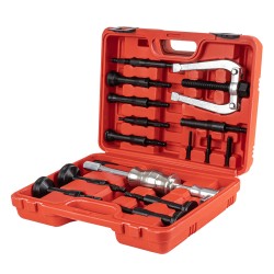 Amio – Σφυρί Κρούσης με Εξολκέα Ρουλεμάν 8-58mm Heavy Duty Dual Mode σε Βαλιτσάκι για Αφαίρεση με Υψηλή Δύναμη & Ασφαλή Χρήση – Σετ 16 Τεμ. (04758/AM)