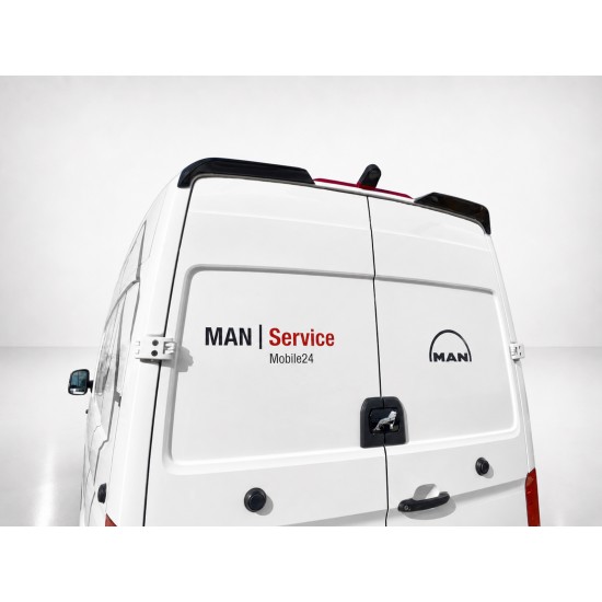 Motordrome - Αεροτομή Οροφής V.2 Διπλή Πόρτα για Volkswagen Crafter Mk2 High Roof H2 / MAN TGE High Roof H2 - 1 Τεμ.  (A-563)