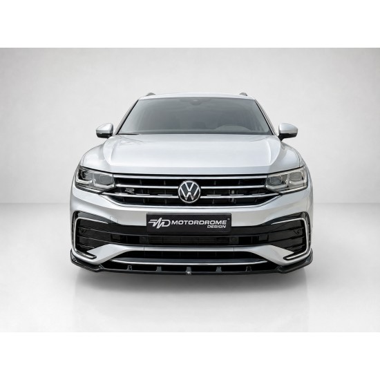Motordrome - Εμπρός Σπλίτερ για Volkswagen Tiguan R / R-Line Mk2 Facelift (2020-2024) - 1 Τεμ.  (K218-001)