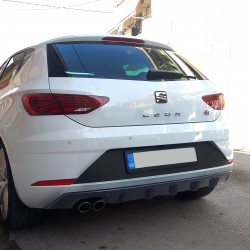Motordrome - Πίσω Διαχύτης για Seat Leon FR Mk3 Facelift 5-doors (2017-2020) - 1 Τεμ.  (K150-006)