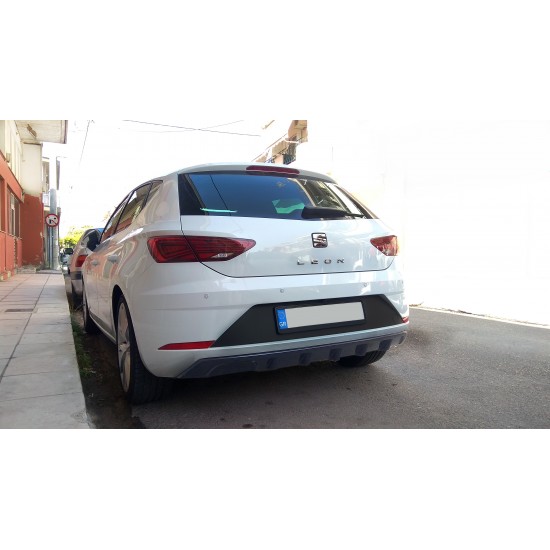 Motordrome - Πίσω Διαχύτης για Seat Leon Mk3 Facelift 5-doors (2017-2020) - 1 Τεμ.  (K150-005)