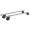 MENABO Ολοκληρωμένο Σετ Μπάρες Οροφής Αλουμινίου OMEGA M 112 cm σε Ασημί Χρώμα για Renault Clio III 5 doors 2005>2012 - 2 τεμ. (10750/MB+13460/MB)