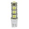 T10 W5W 12V W2,1x9,5d 80lm HYPER-LED39 ΛΕΥΚΟ 13SMDx3chips (ΔΙΠΛΗΣ ΠΟΛΙΚΟΤΗΤΑΣ) BLISTER 2ΤΕΜ.
