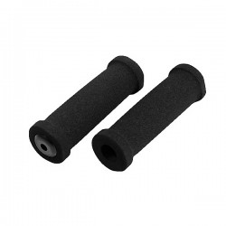 ΧΕΙΡΟΛΑΒΕΣ ΠΟΔΗΛΑΤΟΥ 125+125mm 22mm ΜΑΥΡΑ SOFT MAN-1 2ΤΕΜ