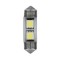 ΛΑΜΠΑΚΙ ΠΛΑΦΟΝΙΕΡΑΣ 24V 9x31mm 15lm HYPER-LED6 ΛΕΥΚΟ 2SMDx3chips (ΔΙΠΛΗΣ ΠΟΛΙΚΟΤΗΤΑΣ) LAMPA - ΣΑΚΟΥΛΑ 20 ΤΕΜ.