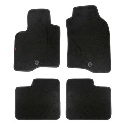 ΠΑΤΑΚΙΑ EXECUTIVE ΜΟΚΕΤΑ ΓΙΑ FIAT PANDA 02/2012-10/2020 / FIAT PANDA CROSS 10/2014-2020 ΣΕ ΜΑΥΡΟ ΧΡΩΜΑ ΧΩΡΙΣ ΚΟΥΜΠΩΜΑΤΑ LAMPA - 4 ΤΕΜ.