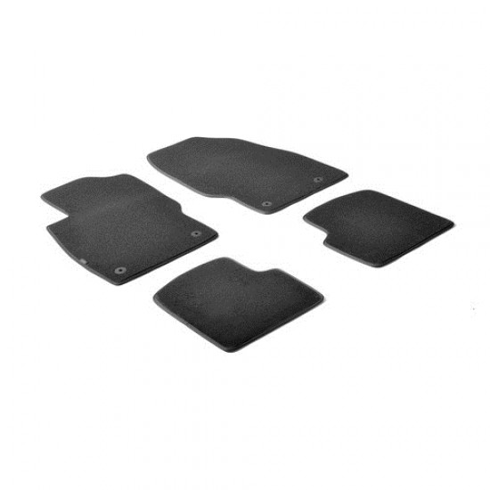 ΠΑΤΑΚΙΑ EXECUTIVE ΜΟΚΕΤΑ ΓΙΑ OPEL CORSA D 3D / 5D 09/2006-11/2014 ΣΕ ΜΑΥΡΟ ΧΡΩΜΑ ME ΚΟΥΜΠΩΜΑΤΑ LAMPA - 4 ΤΕΜ.
