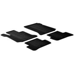 LAMPA - ΠΑΤΑΚΙΑ ΑΥΤΟΚΙΝΗΤΟΥ ΑΠΟ ΛΑΣΤΙΧΟ ΓΙΑ MERCEDES C CLASS W204 SW 4D 02/2007-2014 ΣΕ ΜΑΥΡΟ ΧΡΩΜΑ ME ΚΟΥΜΠΩΜΑΤΑ - 4 ΤΕΜ.