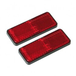 ΑΝΤΑΝΑΚΛΑΣΤΙΚΑ ΚΟΚΚΙΝΑ EURO-NORM 90x35mm 2ΤΕΜ