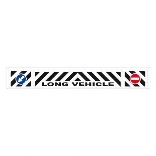 ΛΑΣΠΩΤΗΡΑΣ ΦΟΡΤΗΓΟΥ 3D LONG VEHICLE ΛΕΥΚΟΣ 240x35cm ΜΕ ΕΝΔΕΙΞΗ ΠΡΟΣΠΕΡΑΣΗΣ 1ΤΕΜ.
