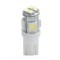 W5W 12V T10 W2,1x9,5d LED 4xSMD5050+4xSMD3528 ΛΕΥΚΟ (ΚΑΡΦΩΤΟ ΑΚΑΛΥΚΟ) 1ΤΕΜ.