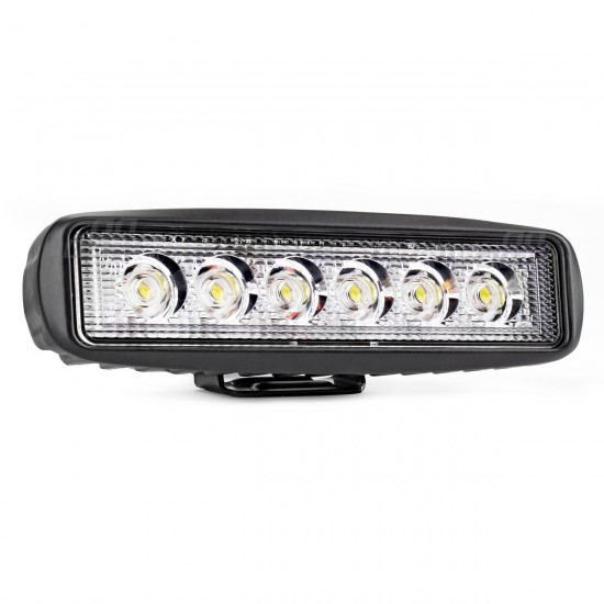 Amio – Προβολέας Εργασίας LED WL01 DAYLINE 9-60V 18W 6000K 6 LED Spot για Ισχυρό Φωτισμό σε Καθημερινή Χρήση – 1 Τεμ. (01612/AM)