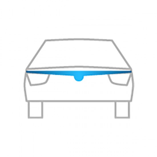 ΑΝΕΜΟΘΡΑΥΣΤΗΣ ΚΑΠΩ ΑΥΤΟΚΙΝΗΤΟΥ ΓΙΑ IVECO TURBO DAILY 1999-2006 ΑΠΟ ΕΥΚΑΜΠΤΟ ΦΙΜΕ ΠΛΑΣΤΙΚΟ HEKO - 1 ΤΕΜ.