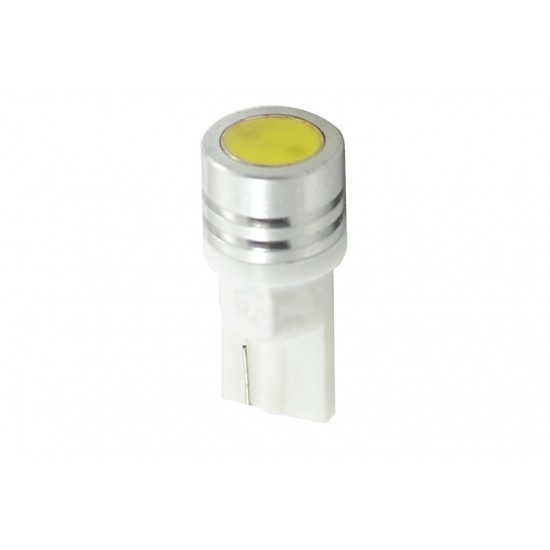 T10 W5W 24V W1,2x9,5d LED 1xHP ΛΕΥΚΟ ΔΙΑΘΛΑΣΗ (ΚΑΡΦΩΤΟ ΑΚΑΛΥΚΟ) 1ΤΕΜ. M-TECH