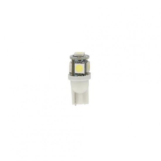 T10 24V/28V 15lm HYPER-LED15 ΠΟΡΤΟΚΑΛΙ ΔΙΑΘΛΑΣΗΣ 5SMDx3chips (ΚΑΡΦΩΤΟ--ΔΙΠΛΗΣ ΠΟΛΙΚΟΤΗΤΑΣ) 2ΤΕΜ.