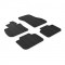 LAMPA - ΠΑΤΑΚΙΑ ΑΥΤΟΚΙΝΗΤΟΥ ΑΠΟ ΛΑΣΤΙΧΟ ΓΙΑ BMW X2 F39 01/2018+ ΣΕ ΜΑΥΡΟ ΧΡΩΜΑ ME ΚΟΥΜΠΩΜΑΤΑ - 4 ΤΕΜ.