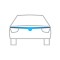 ΑΝΕΜΟΘΡΑΥΣΤΗΣ ΚΑΠΩ ΑΥΤΟΚΙΝΗΤΟΥ ΓΙΑ LADA NIVA 1600 1987-2000 2D ΑΠΟ ΕΥΚΑΜΠΤΟ ΦΙΜΕ ΠΛΑΣΤΙΚΟ HEKO - 1 ΤΕΜ.